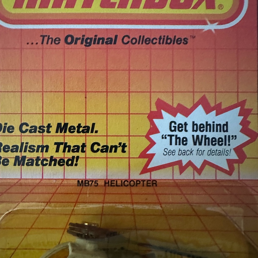 Matchbox die cast metal rescue helicopter vintage new in box - Picture 3 of 3
